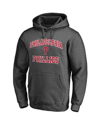 FANATICS Branded Charcoal Philadelphia Phillies Heart Soul Pullover Hoodie At Nordstrom