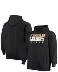 FANATICS Branded Heathered Charcoal Vegas Golden Knights Big Tall Pullover Hoodie