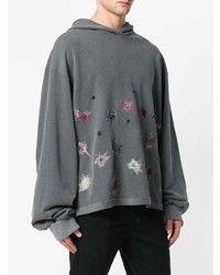 Moohong Bullet Holes Oversized Hoodie