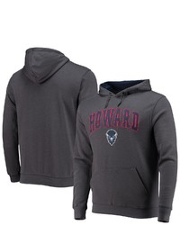 Colosseum Charcoal Howard Bison Arch And Logo Pullover Hoodie
