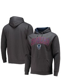 Colosseum Charcoal Howard Bison Isle Pullover Hoodie