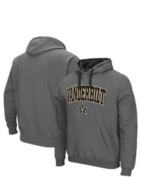 Colosseum Charcoal Vanderbilt Commodores Arch Logo 20 Pullover Hoodie