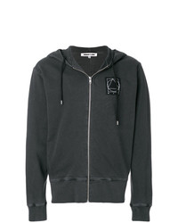 McQ Alexander McQueen Glyph Icon Zipped Hoodie