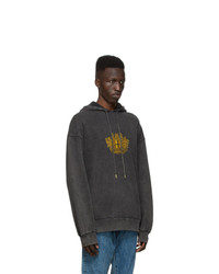 Han Kjobenhavn Grey Artwork Hoodie