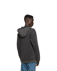 Han Kjobenhavn Grey Artwork Hoodie