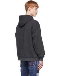 DSQUARED2 Grey Cotton Hoodie