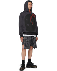 Youths in Balaclava Grey Graphic Hoodie