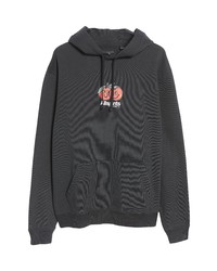 AllSaints Mutual Oversize Cotton Hoodie In Jet Black At Nordstrom