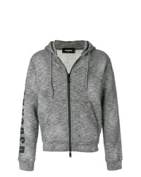 DSQUARED2 Paint Splattered Hoodie