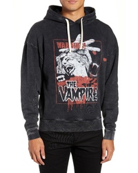 The Kooples Vampire Graphic Hooded Sweatshirt