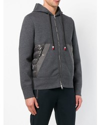 Moncler Zipped Hooded Sweatshirt