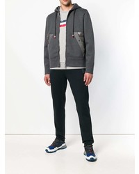 Moncler Zipped Hooded Sweatshirt