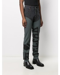 Telfar Multi Fabric Panelled Jeans