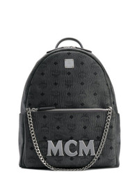 MCM Logo Plaque Backpack
