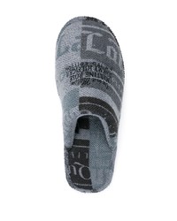 Tommy Jeans Logo Print Towelling Slippers