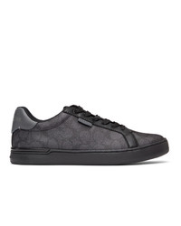 Coach 1941 Grey And Black Lowline Sneakers
