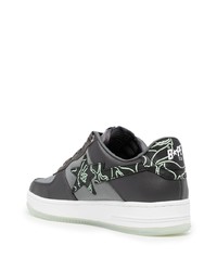 A Bathing Ape Star Patch Detail Sneakers