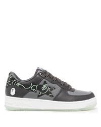 A Bathing Ape Star Patch Detail Sneakers