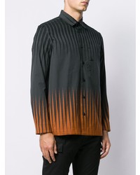 Issey Miyake Men Backgammon Stripe Shirt