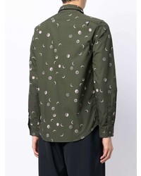 PS Paul Smith Etched Moons Tailored Shirt