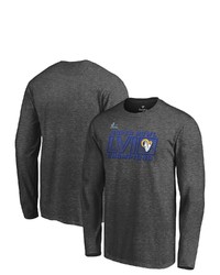 FANATICS Branded Charcoal Los Angeles Rams Super Bowl Lvi Champions Big T Sleeve T Shirt At Nordstrom