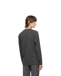 Maison Margiela Grey Stereotype Long Sleeve T Shirt