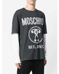 Moschino Logo Long Sleeve T Shirt