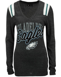 5th & Ocean Long Sleeve Philadelphia Eagles Kick Pass T Shirt