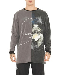 NANA JUDY Mason Vintage Graphic Long Sleeve Tee