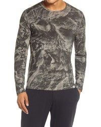 Icebreaker Nature Dye 200 Oasis Long Sleeve Merino Wool Base Layer T Shirt