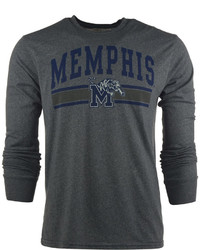 Retro Brand Long Sleeve Memphis Tigers Mock Twist T Shirt