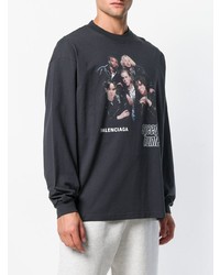 Balenciaga Speeds Boyband Jersey Top