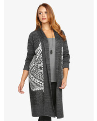 Torrid Marled Open Front Duster Cardigan