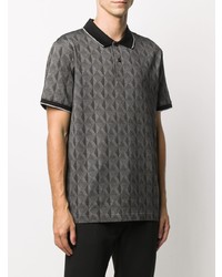 Calvin Klein Geometric Print Polo Shirt