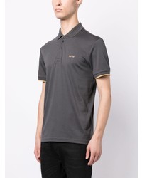 BOSS Logo Print Polo Shirt