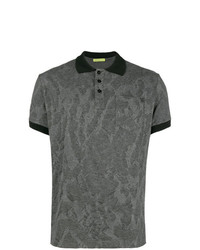 Versace Jeans Textured Polo Shirt