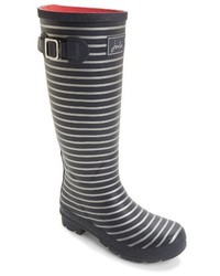Charcoal Print Rain Boots