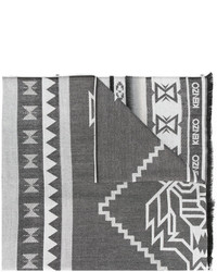 Kenzo Aztec Print Scarf