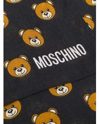 Moschino Teddy Bear Print Scarf
