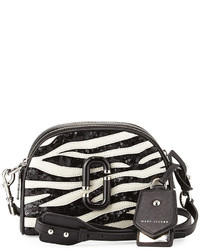 Marc Jacobs Shutter Small Zebra Print Camera Bag