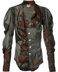Vivienne Westwood Mutton Sleeve Printed Shirt