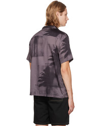 DOUBLE RAINBOUU Black Printed Shirt
