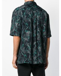 Lanvin Foliage Print Shirt
