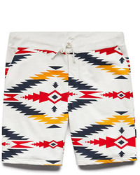 21men 21 Southwestern Print Fleece Shorts