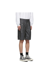 Doublet Grey Hologram Coating Shorts