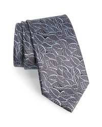 Ermenegildo Zegna Leaf Silk Tie