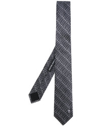 Alexander McQueen Safety Pin Printed Tie