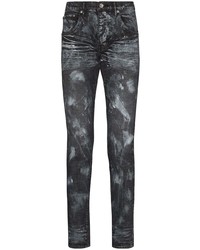 purple brand Distressed Wax Effect Slim Jeans
