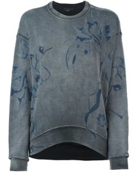 Diesel Floral Print Sweatshirt