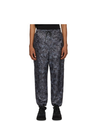 Woolrich Grey North Hollywood Edition Camouflage Track Pants